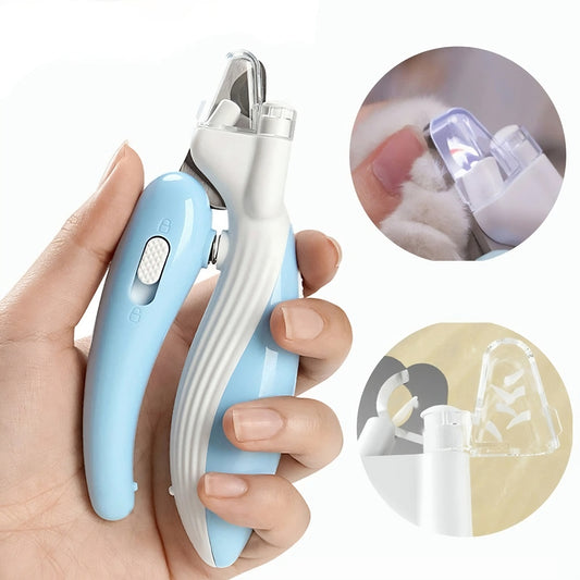 Pet Nail Clippers with LED Light – Safe & Stress-Free Grooming