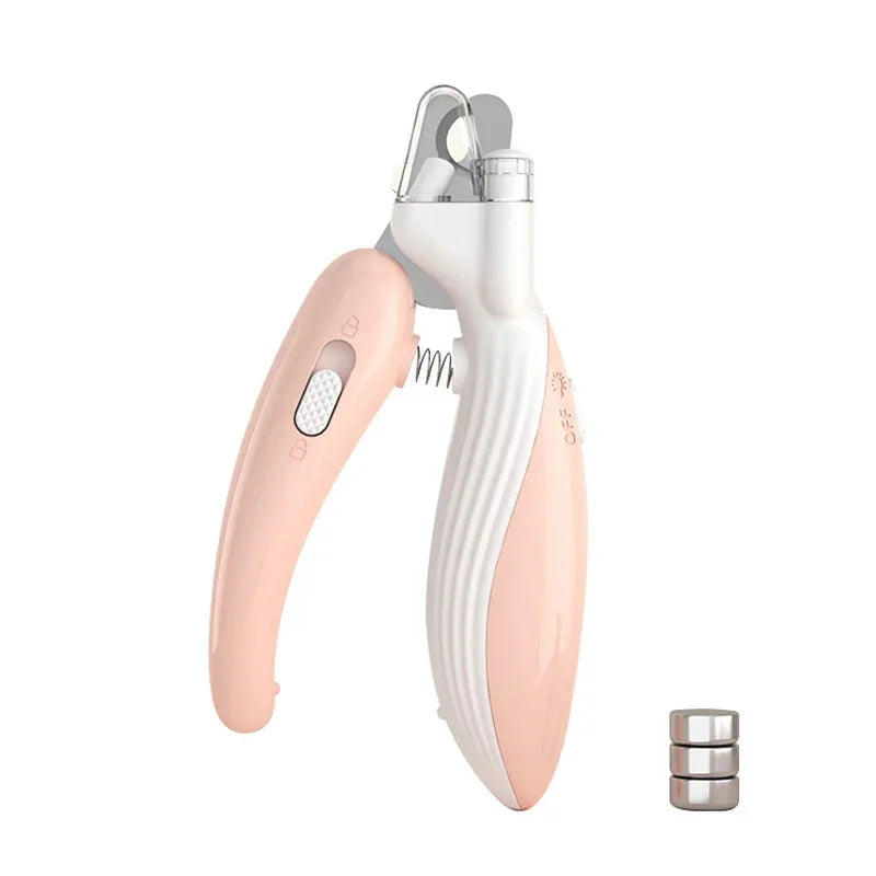 Pet Nail Clippers with LED Light – Safe & Stress-Free Grooming