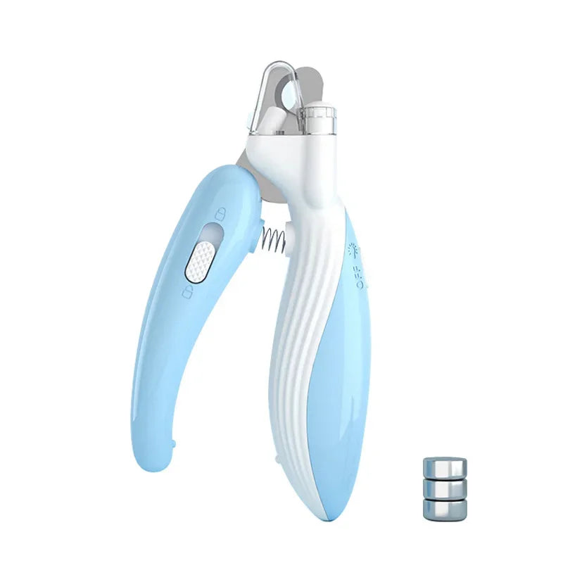 Pet Nail Clippers with LED Light – Safe & Stress-Free Grooming