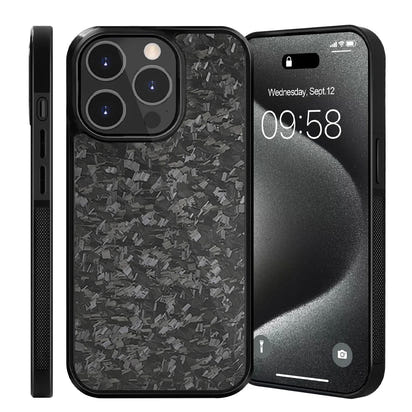 iPhone black case with textured back  on a white background