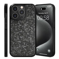 iPhone black case with textured back  on a white background